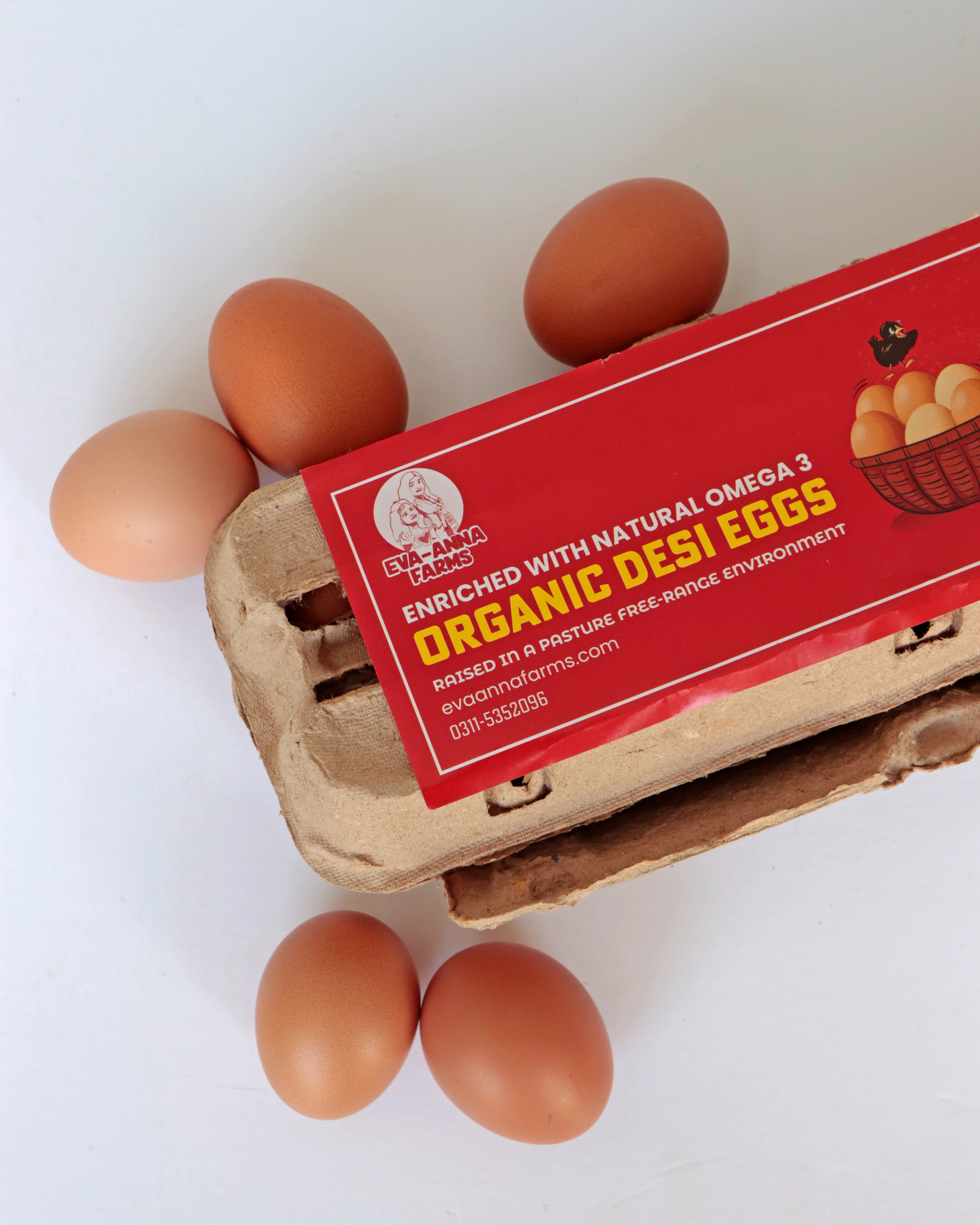 Organic Desi Eggs (Dozen Packing) - Image 3
